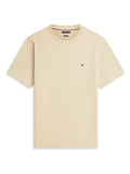 TOMMY HILFIGER Global Stripe Tee Sandalwood