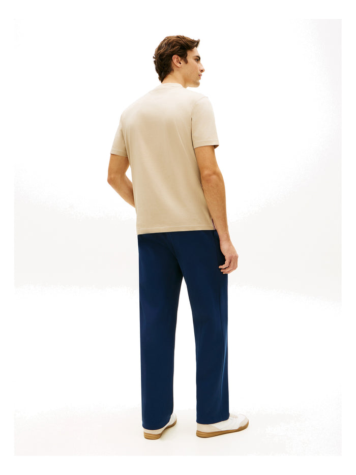 TOMMY HILFIGER Global Stripe Tee Sandalwood - image 5