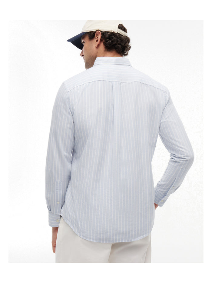TOMMY HILFIGER Heritage Oxf Wide Stp Rf Shirt Breezy Blue / White - image 5