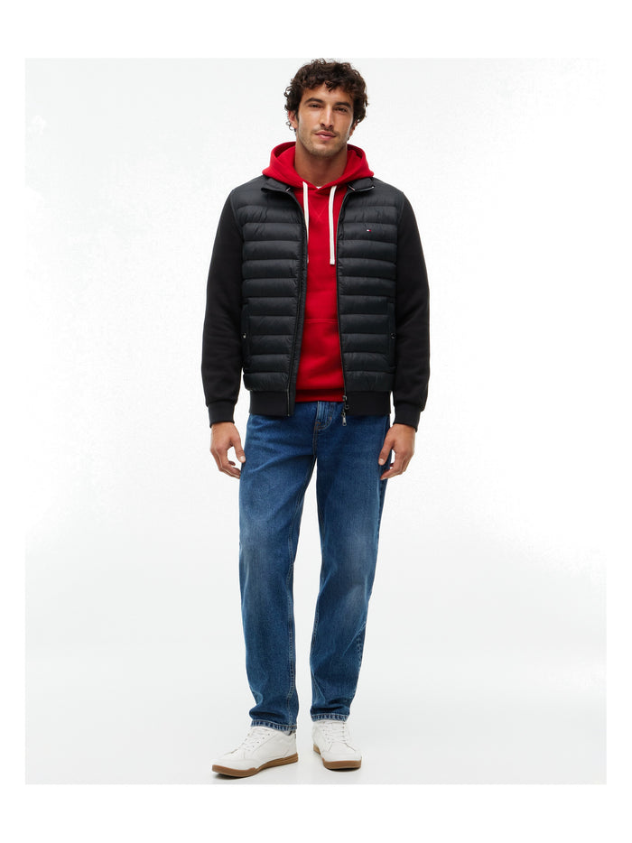 TOMMY HILFIGER Mix Media Ess Rwb Stand Collar Black - image 3