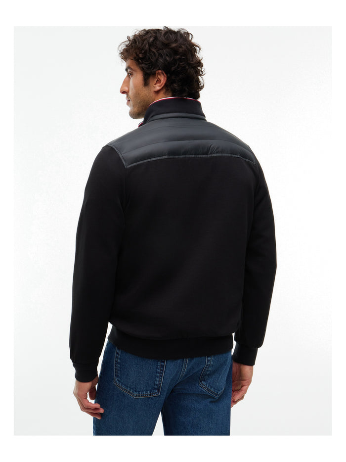 TOMMY HILFIGER Mix Media Ess Rwb Stand Collar Black - image 5