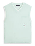 TOMMY HILFIGER T1 Summer Lw Vest Crushed Mint