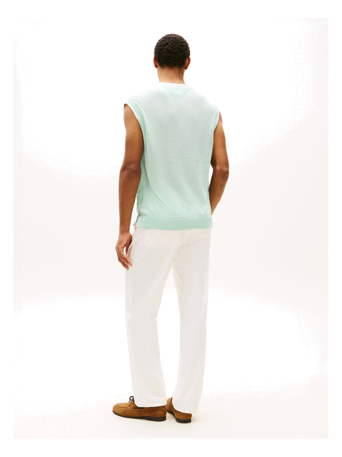 TOMMY HILFIGER T1 Summer Lw Vest Crushed Mint - image 5