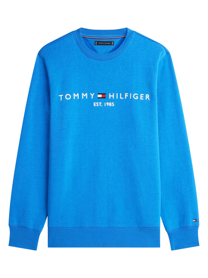 TOMMY HILFIGER Tommy Logo Sweatshirt Blue Orbit