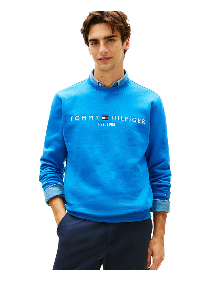 TOMMY HILFIGER Tommy Logo Sweatshirt Blue Orbit - image 2