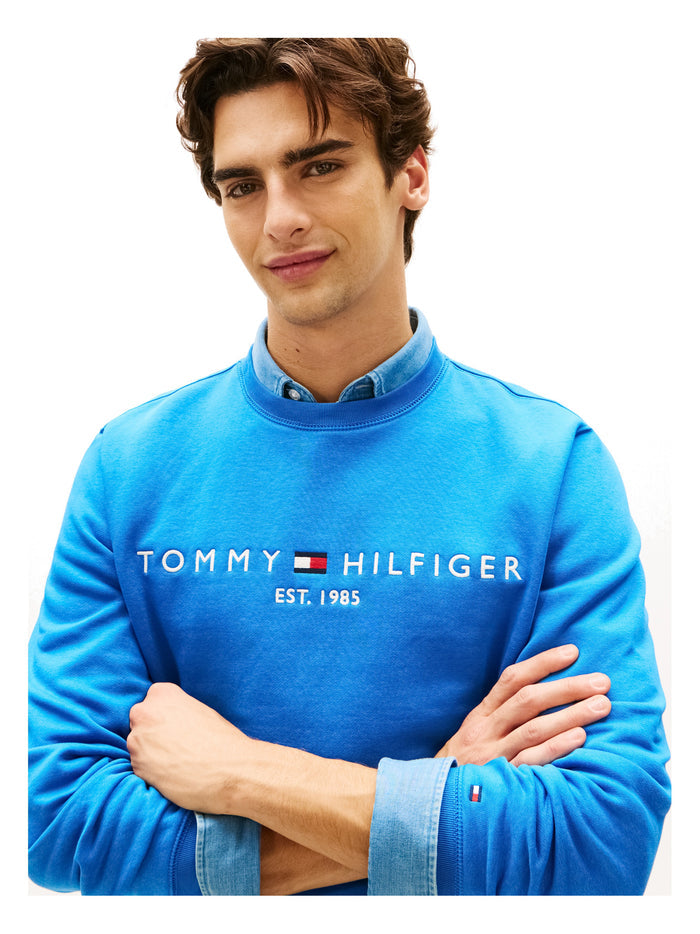 TOMMY HILFIGER Tommy Logo Sweatshirt Blue Orbit - image 3