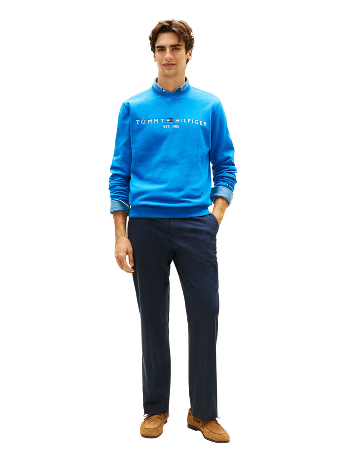 TOMMY HILFIGER Tommy Logo Sweatshirt Blue Orbit - image 4