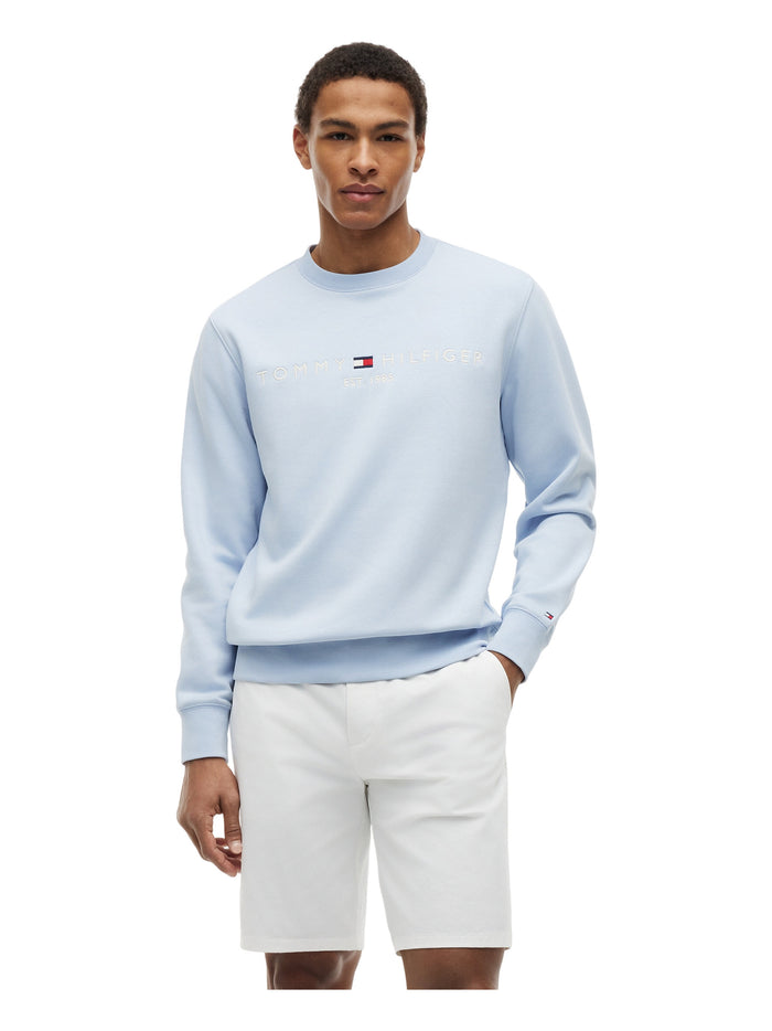 TOMMY HILFIGER Tommy Logo Sweatshirt Breezy Blue - image 2
