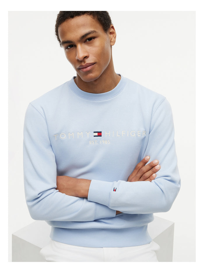 TOMMY HILFIGER Tommy Logo Sweatshirt Breezy Blue - image 4