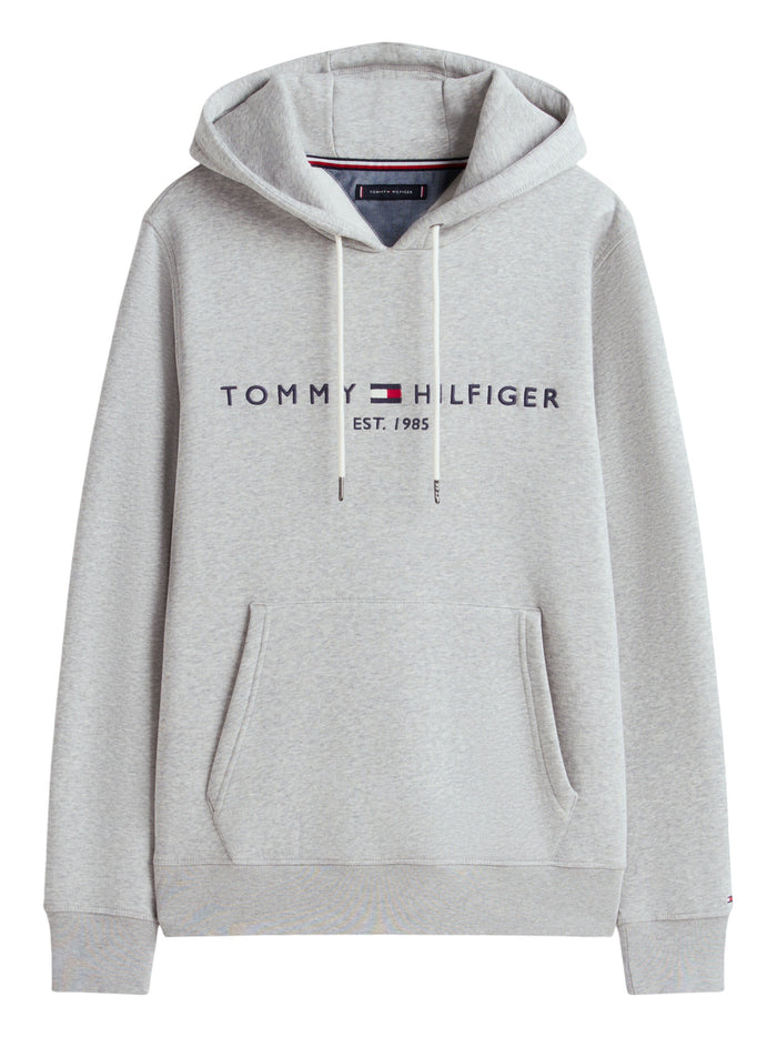 TOMMY HILFIGER Core Tommy Logo Hoody Cloud Htr