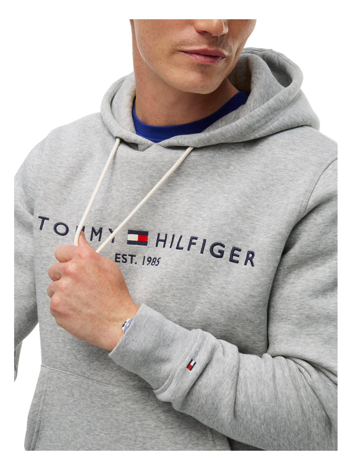 TOMMY HILFIGER Core Tommy Logo Hoody Cloud Htr - image 4