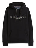 TOMMY HILFIGER Core Tommy Logo Hoody Jet Black