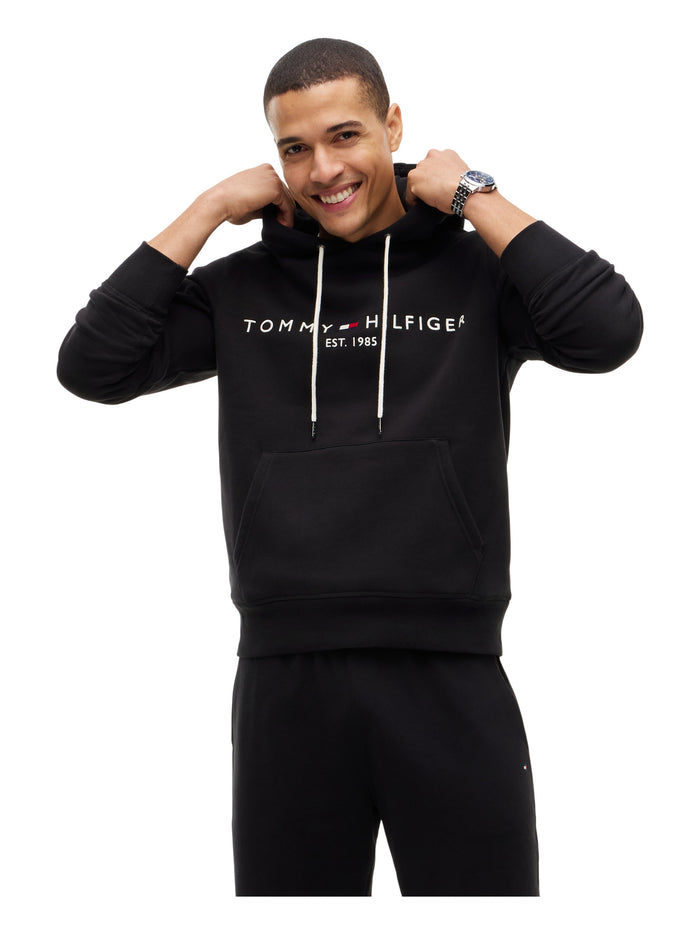 TOMMY HILFIGER Core Tommy Logo Hoody Jet Black - image 2