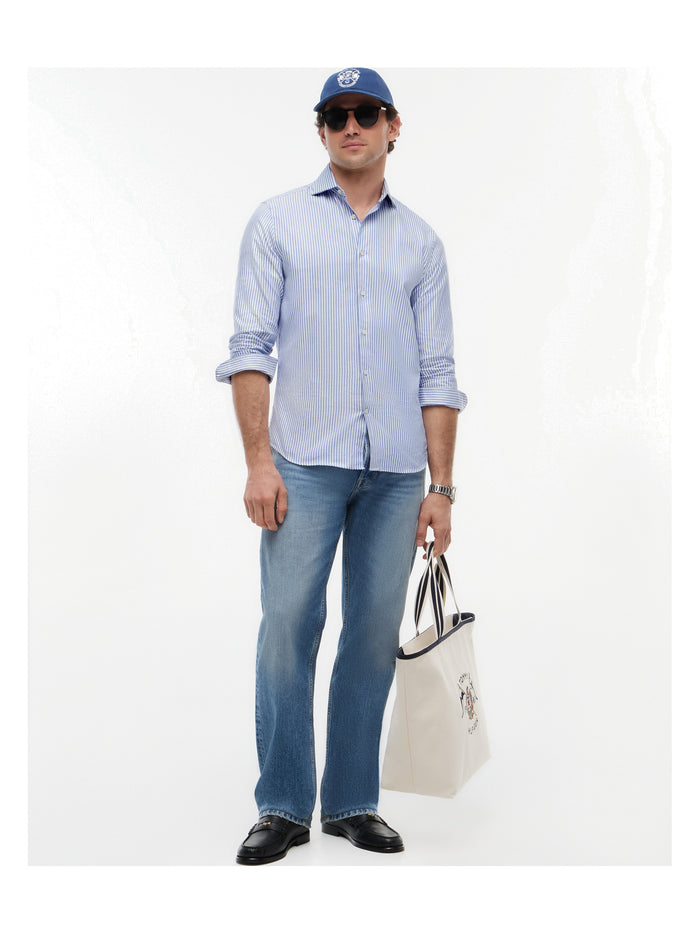 TOMMY HILFIGER Dc Royal Oxford Ithaca Shirt Blue Bell - image 3