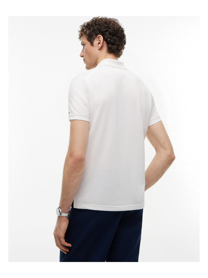 TOMMY HILFIGER Dc Performance Zip Polo Ivory/White - image 5