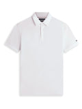 TOMMY HILFIGER Dc Tonal Texture Stp Polo White