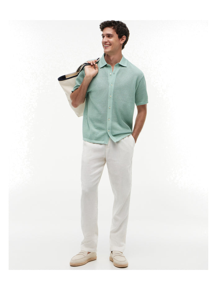 TOMMY HILFIGER Dc S/S Cardigan Crushed Mint - image 3