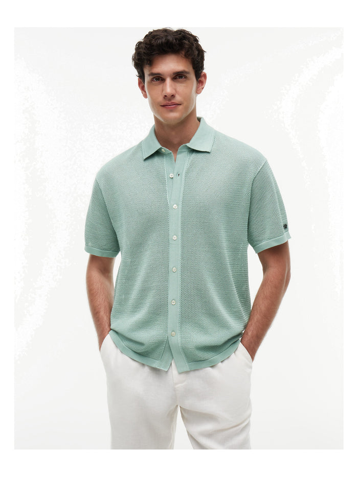 TOMMY HILFIGER Dc S/S Cardigan Crushed Mint - image 2