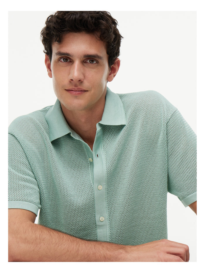 TOMMY HILFIGER Dc S/S Cardigan Crushed Mint - image 5