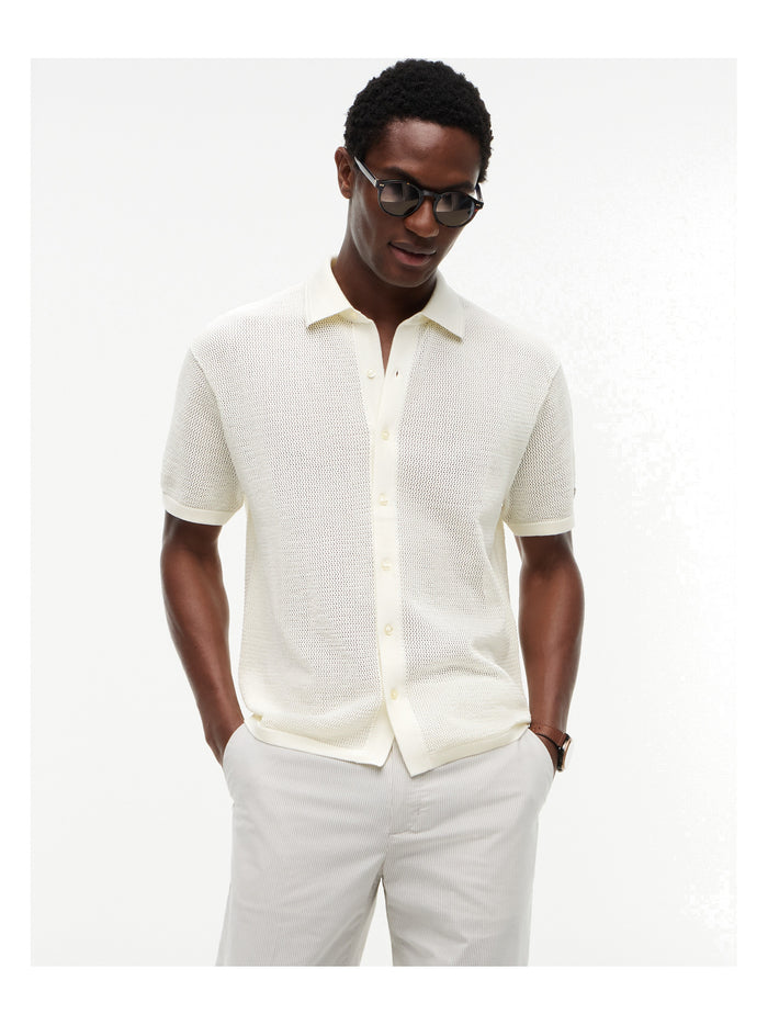 TOMMY HILFIGER Dc S/S Cardigan Ivory - image 2