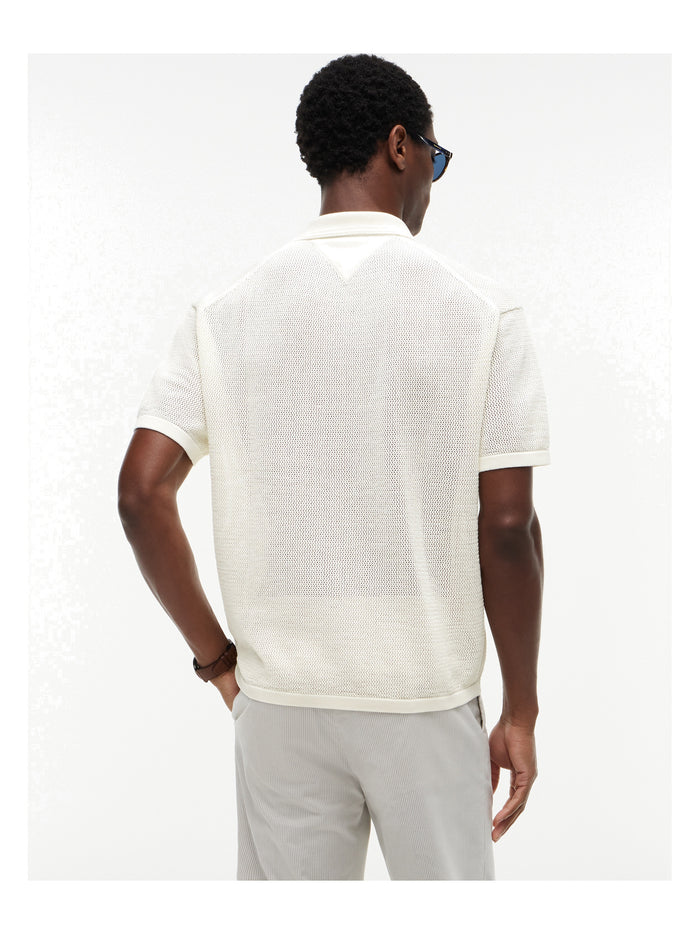 TOMMY HILFIGER Dc S/S Cardigan Ivory - image 5