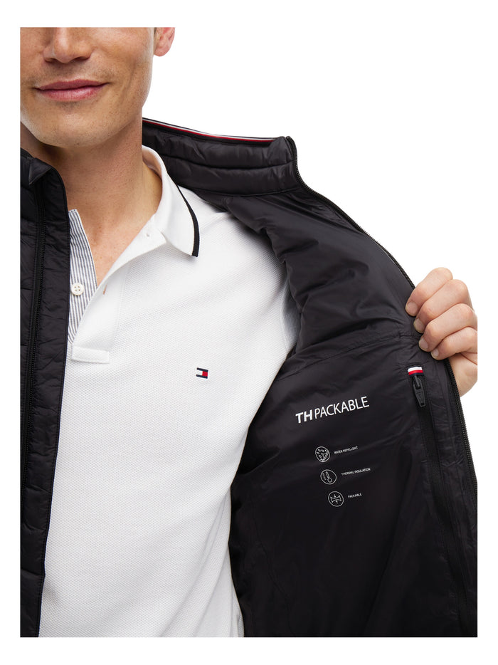 TOMMY HILFIGER Core Packable Recycled Jacket Black - image 5