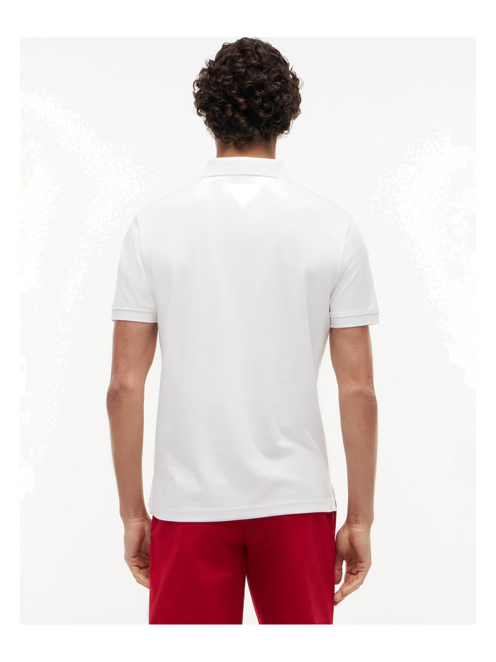 TOMMY HILFIGER Performance Oxford Zip Reg Polo White / White - image 5