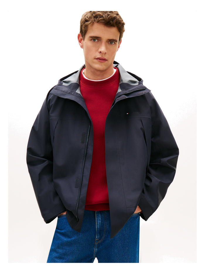 TOMMY HILFIGER Waterproof Shell Jacket Desert Sky - image 2