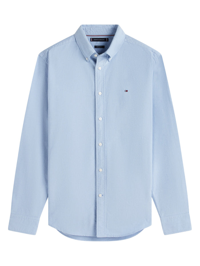 TOMMY HILFIGER Solid Heritage Oxford Rf Shirt Shirt Blue