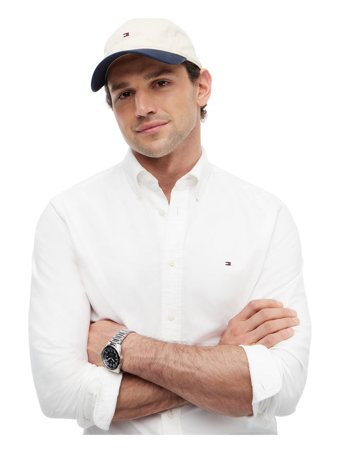 TOMMY HILFIGER Solid Heritage Oxford Rf Shirt Opthic White - image 4