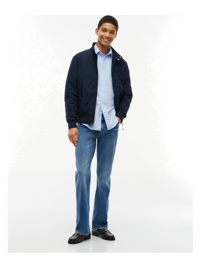 TOMMY HILFIGER Core Flex Poplin Solid S/S Shirt Sweet Blue - image 3