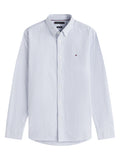 TOMMY HILFIGER Heritage Oxford Stripe Rf Shirt Shirt Blue / White