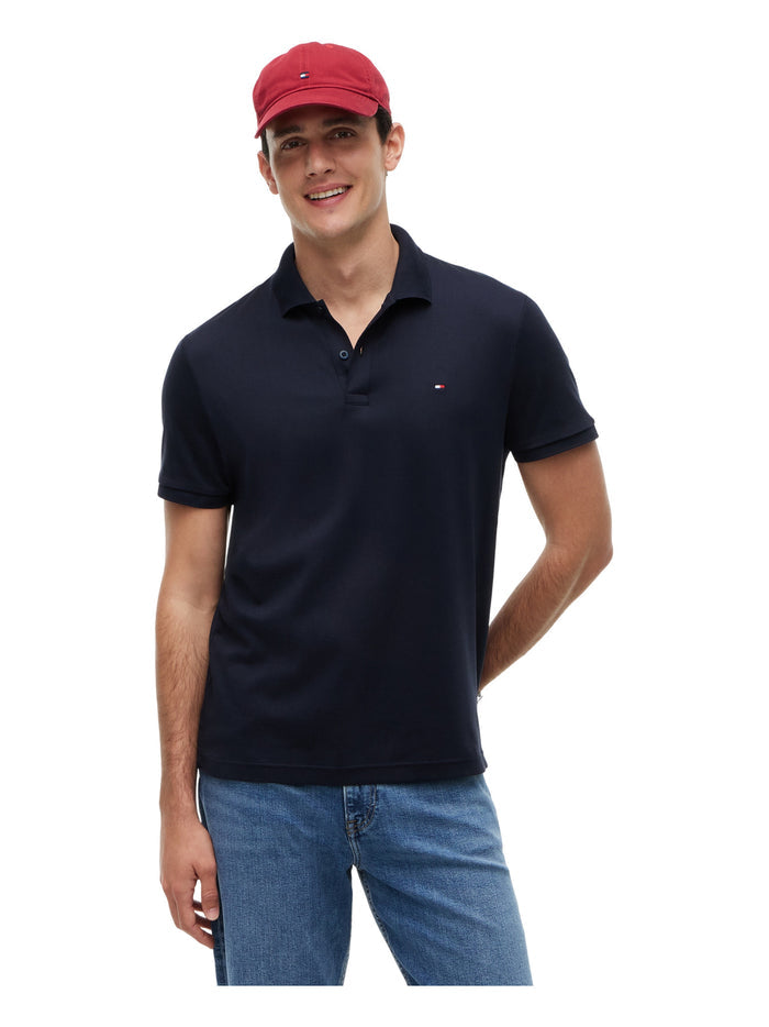 TOMMY HILFIGER Liquid Cotton Essential Reg Polo Desert Sky - image 2