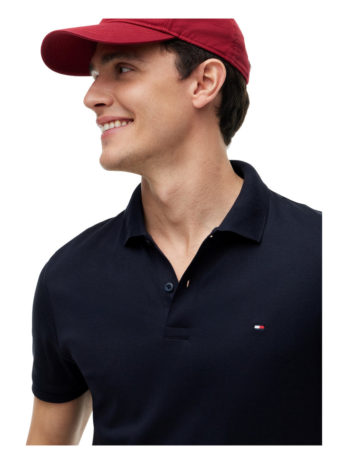 TOMMY HILFIGER Liquid Cotton Essential Reg Polo Desert Sky - image 4