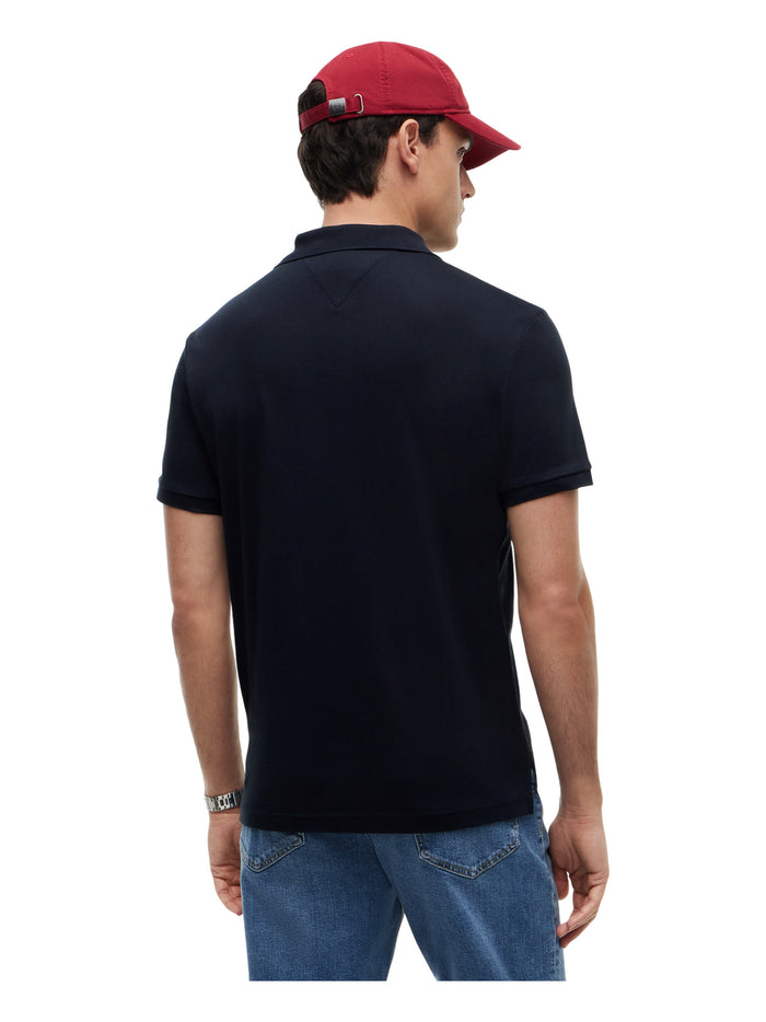 TOMMY HILFIGER Liquid Cotton Essential Reg Polo Desert Sky - image 5