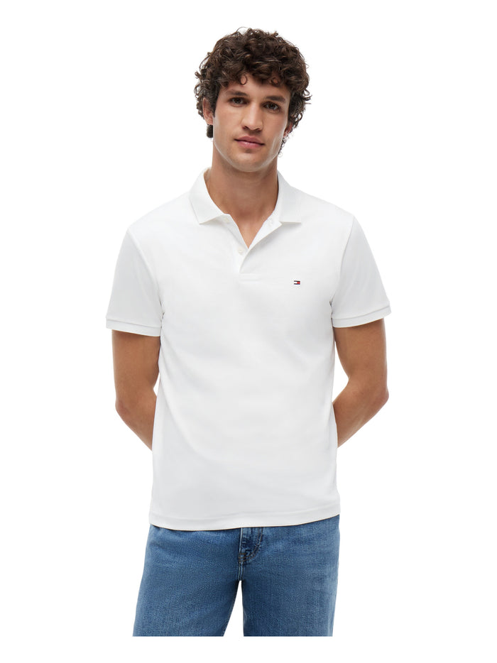 TOMMY HILFIGER Liquid Cotton Essential Reg Polo White - image 2