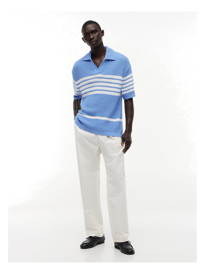 TOMMY HILFIGER T1 Ss Jonny Collar Rugby Bluebell - image 3
