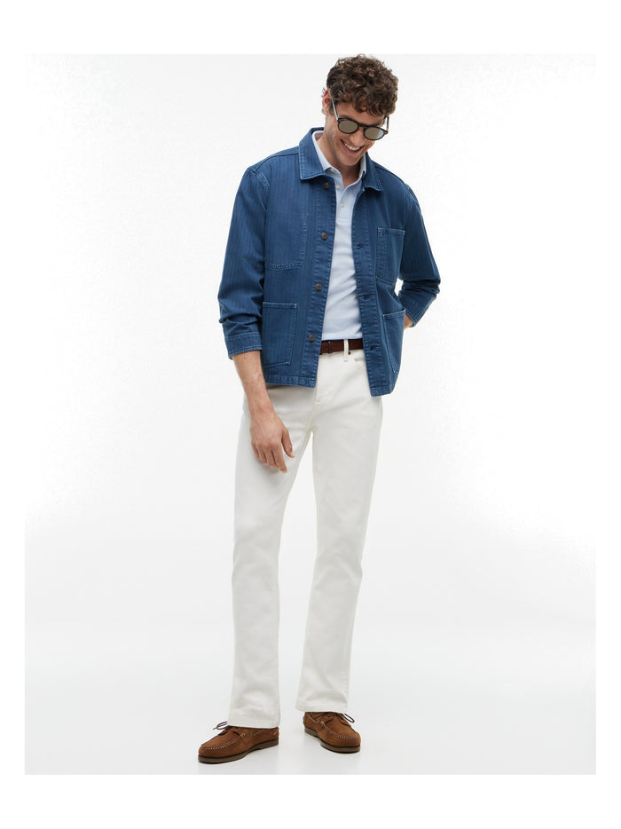 TOMMY HILFIGER Tipped Slim Fit Seasonal Polo Breezy Blue - image 3