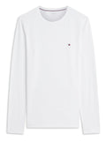 TOMMY HILFIGER Stretch Slim Fit Long Sleeve Tee White - image 7