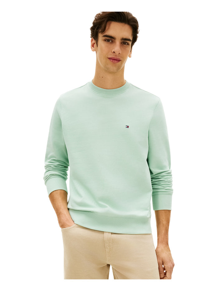 TOMMY HILFIGER Essential Terry Crewneck Crushed Mint - image 2