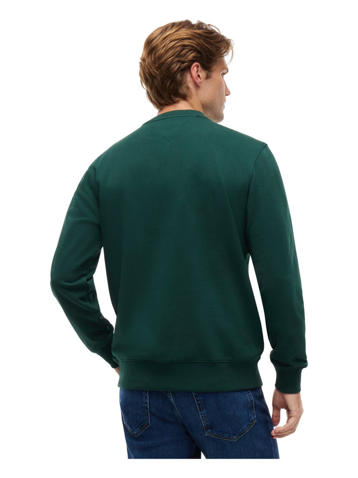 TOMMY HILFIGER Essential Terry Crewneck Nocturnal Green - image 5