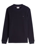 TOMMY HILFIGER Textured Ls Tee Desert Sky