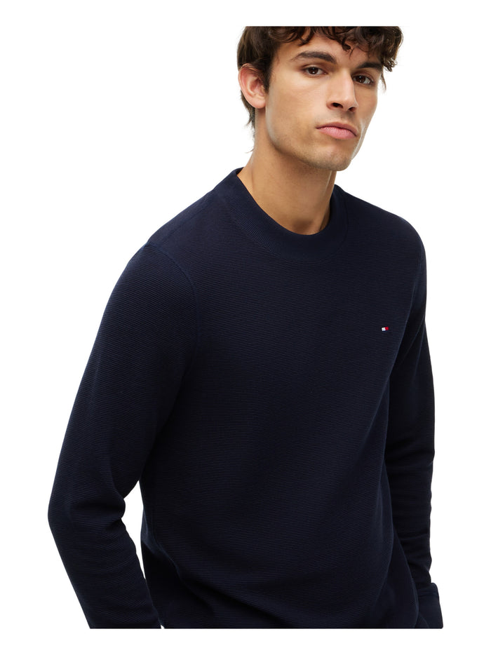 TOMMY HILFIGER Textured Ls Tee Desert Sky - image 4