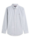 TOMMY HILFIGER Flex Poplin Herit Check Rf Shirt White / Check