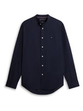 TOMMY HILFIGER Flex Poplin Solid Stand Rf Shirt Desert Sky