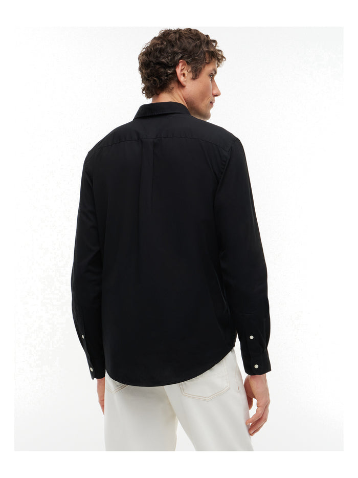 TOMMY HILFIGER Core Flex Poplin Solid Rf Shirt Black - image 5