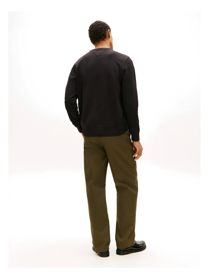 TOMMY HILFIGER Tommy Embro Flag Sweatshirt Black - image 5