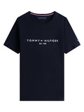 TOMMY HILFIGER Core Tommy Logo Tee Jet Black
