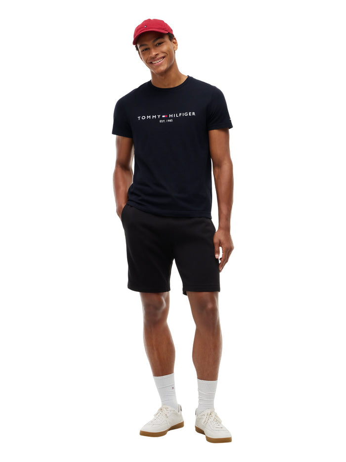 TOMMY HILFIGER Core Tommy Logo Tee Jet Black - image 3