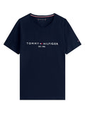 TOMMY HILFIGER Core Tommy Logo Tee Sky Captain